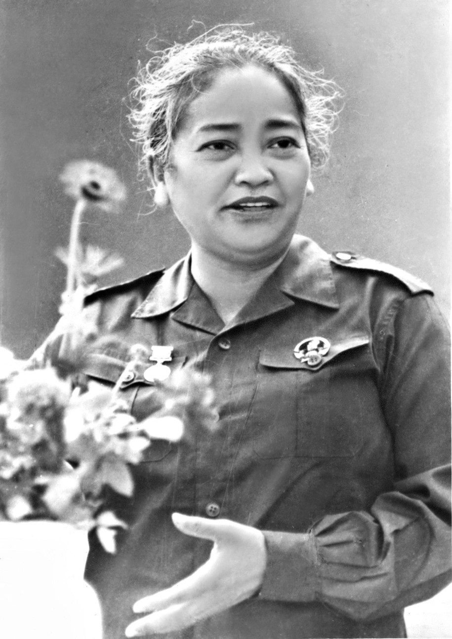 Chân dung nữ tướng Nguyễn Thị Định, Phó Tư lệnh Quân giải phóng miền Nam Việt Nam